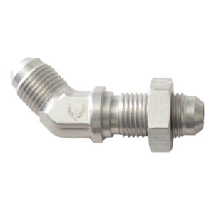 45° Bulkhead Flare Union -08