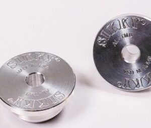 Solid Aluminum Transmission Crossmember Bushing Set (solid replacement bushing set for Sikky cross members)
