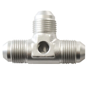 Flare TEE with 1/8 Port -10