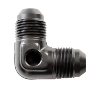 90° Flare with 1/8 Port -10