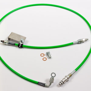 Universal TR6060 Clutch Line Kit, to work with Wilwood master cylinder. 48" long feed line, 12" bleeder line