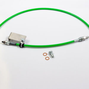 Universal TR6060 Clutch Line Kit, to work with Wilwood master cylinder. 36" long feed line, 12" bleeder line