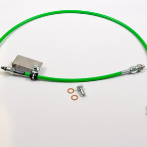 Universal T56 Clutch Line Kit, to work with Wilwood master cylinder. 36" long feed line, 12" bleeder line