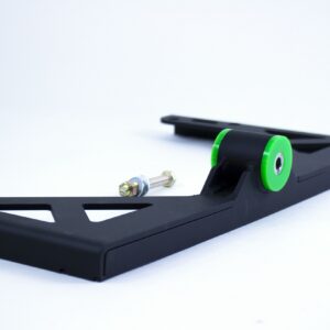 G37-LS TR6060 Transmission Crossmember with Black Powder Coat