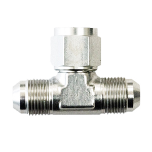 AN Flare TEE to Female Swivel On Branch -10