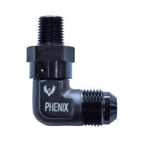 Male Swivel AN to NPT -10 | 1/2 | 90°