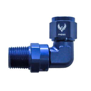 Female Swivel to NPT -04 | 1/4 | 90°