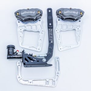 Dual Caliper Bracket kit for S550 Mustang GT