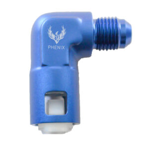Fuel Rail Fitting - Clip Type 90° -08 | 3/8