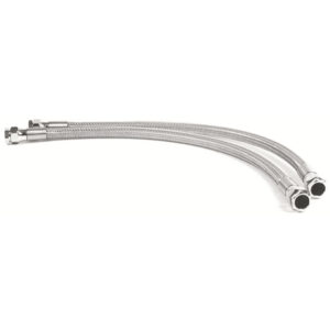 Brake Line SS Clear Coated 15"