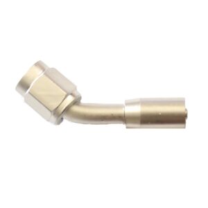 Crimp PTFE Hose End 45° | -06
