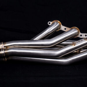 GM X-Body LS Swap Headers Stainless Steel Long Tube 1 7/8" Primaries with 3" Merge Collector and Complete V-band Clamp Assembly (Gaskets and Hardware Included)