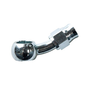 Reusable Banjo Hose End -03 x 10MM x 30° Steel