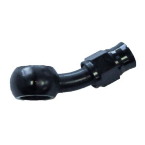 Reusable Banjo Hose End -03 x 10MM x 20° Steel Black
