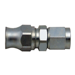 Reusable PTFE Hose End -04 Straight Steel