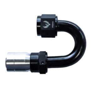 Crimped Hose End -04 x 180°