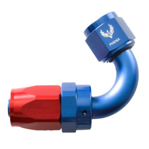Compression Swivel Hose End -10 x 120°