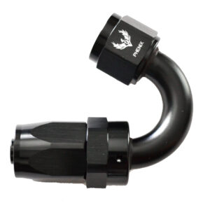 Compression Swivel Hose End -08 x 150°