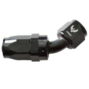 Compression Swivel Hose End -08 x 45°
