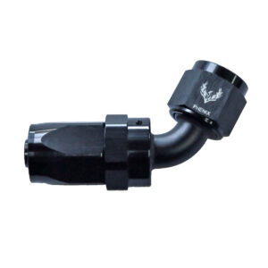 Compression Swivel Hose End -08 x 60°