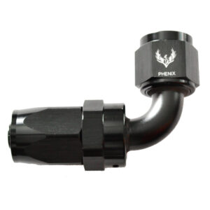Compression Swivel Hose End -16 x 90°