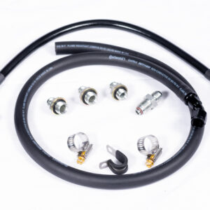 E30 / E36 High Pressure Power Steering Line for LS3 / bottom port PS pumps - LS3 Pump Only