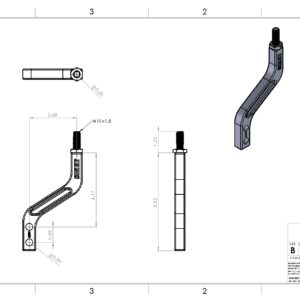 Kinked Upper Shifter Rod