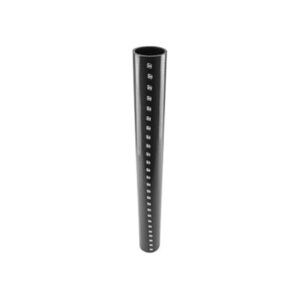 Straight 2.25" ID x 24" - Black