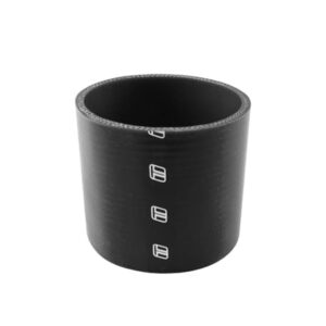 Straight 3.50" ID x 90mm - Black