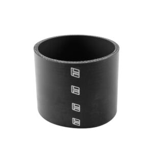 Straight 3.75" ID x 90mm - Black