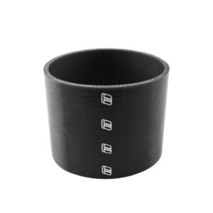 Straight 4.00" ID x 90mm - Black