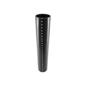 Straight 4.00" ID x 24" - Black