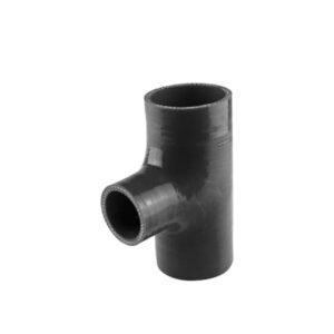 Hose Tee 2.25" ID 1.5" spout - Black
