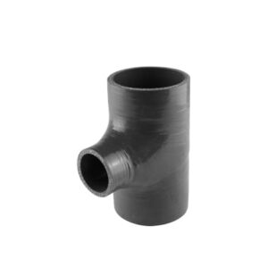 Hose Tee 2.75" ID 1.50" spout - Black