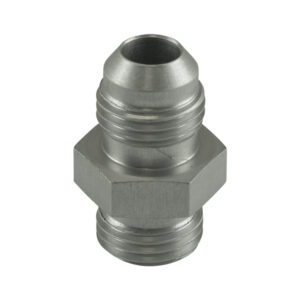 Clear, -6 AN Flare to -6 AN ORB Male Straight
