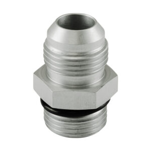 Clear, -10 AN Flare to -10 AN ORB Male Straight