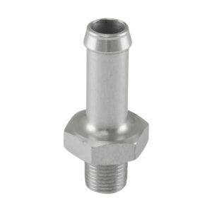 Clear, 10mm / 3/8" Hose End to -1/8 NPT Male Straight