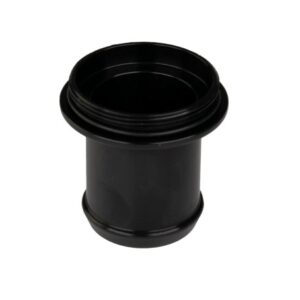 BOV Kompact 25mm Plumb Back Fitting - Black
